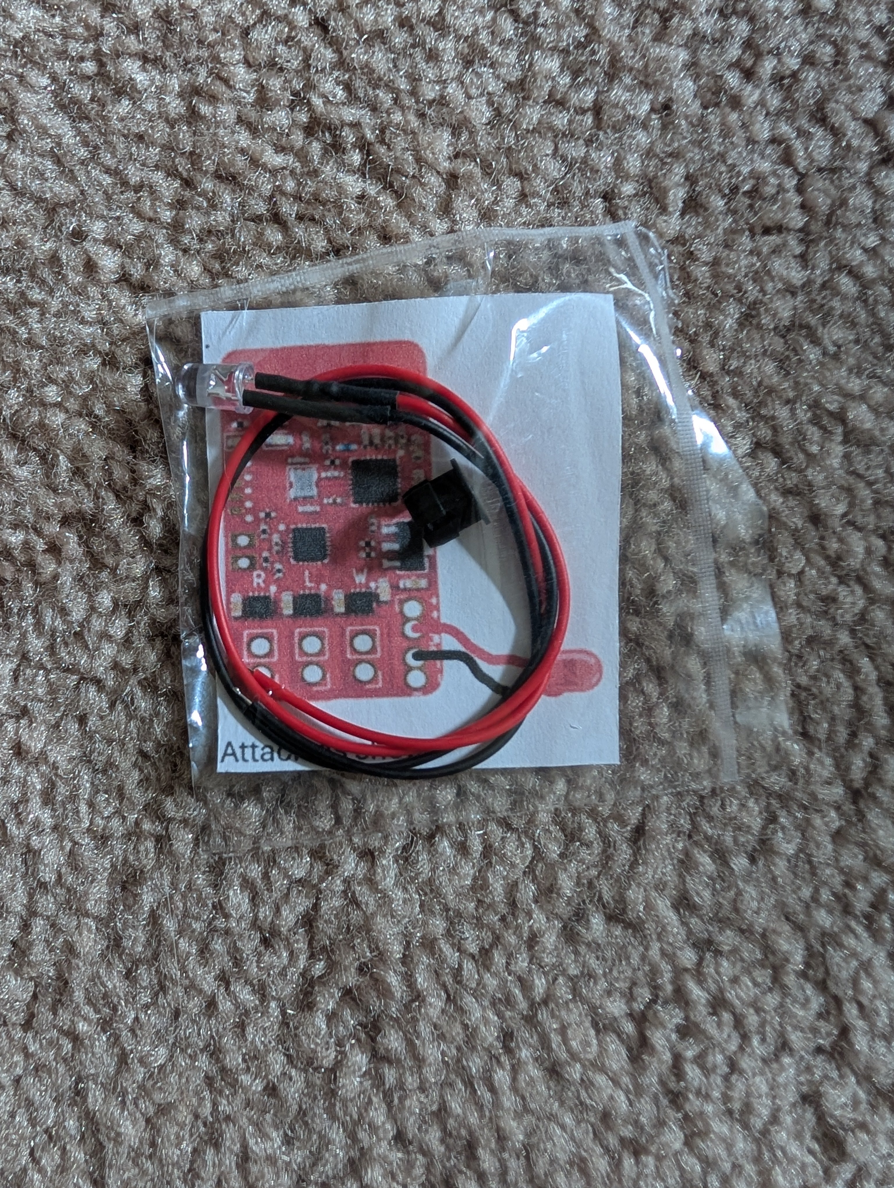 Combat robot power indicator LED